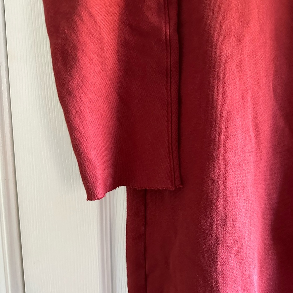 Frank & Eileen Red Izzie Sweatshirt Party Dress - Picture 10 of 12